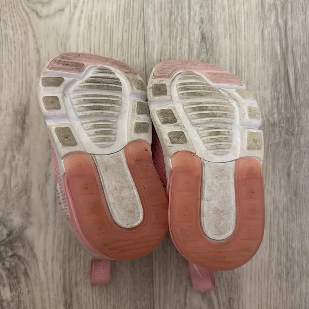 Nike Air Max Pink and White Sneakers